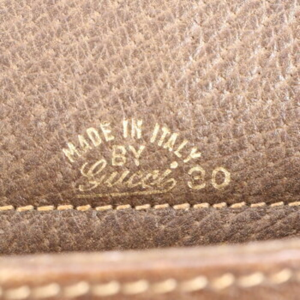 Gucci GG Supreme Sherry Leather Shoulder Bag Tote - Picture 9 of 9